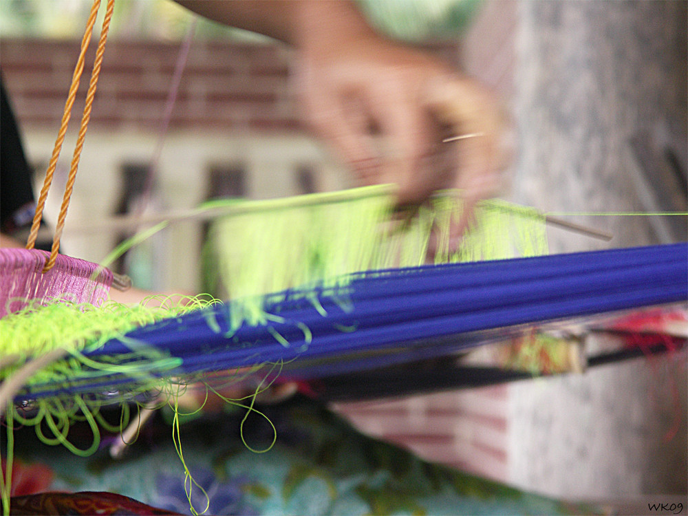 Silk weaving - Lombok