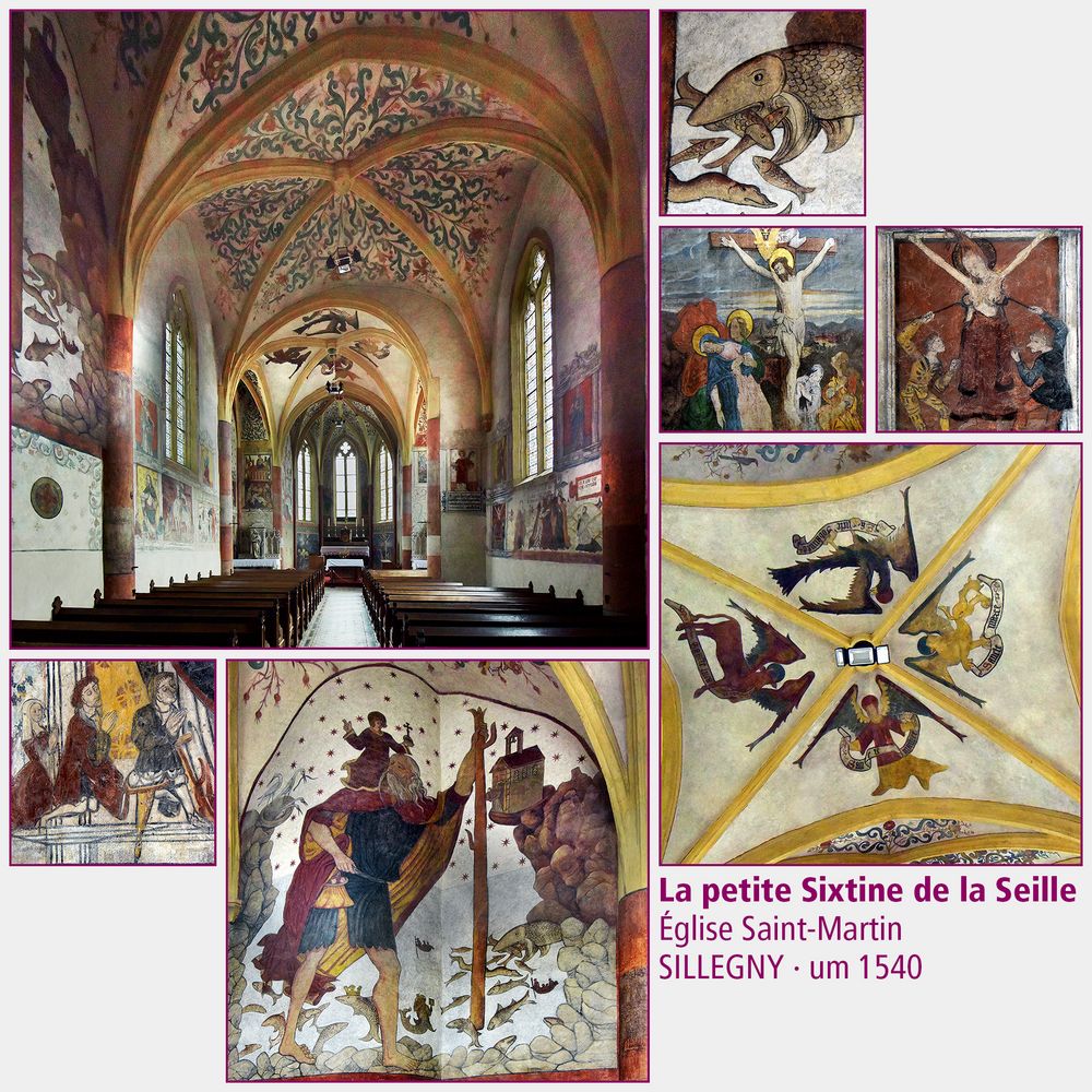 Sillegny · Église SaintMartin I Foto & Bild france, frankreich