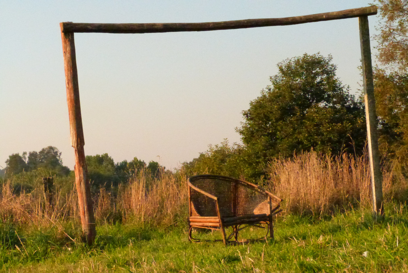 sillón viejo