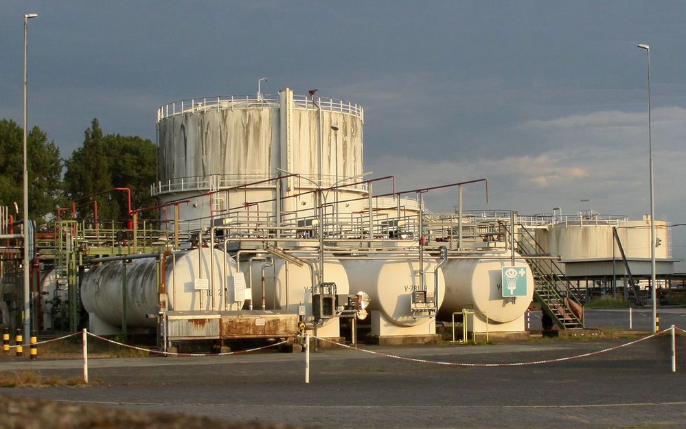 Silo mit "Ablegern"