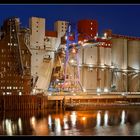 Silo P. Kruse @ night