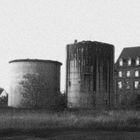 Silos im alten Lederwerk