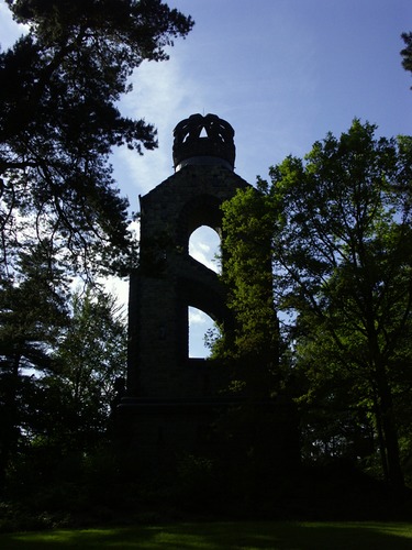 Silouette Bismarckturm