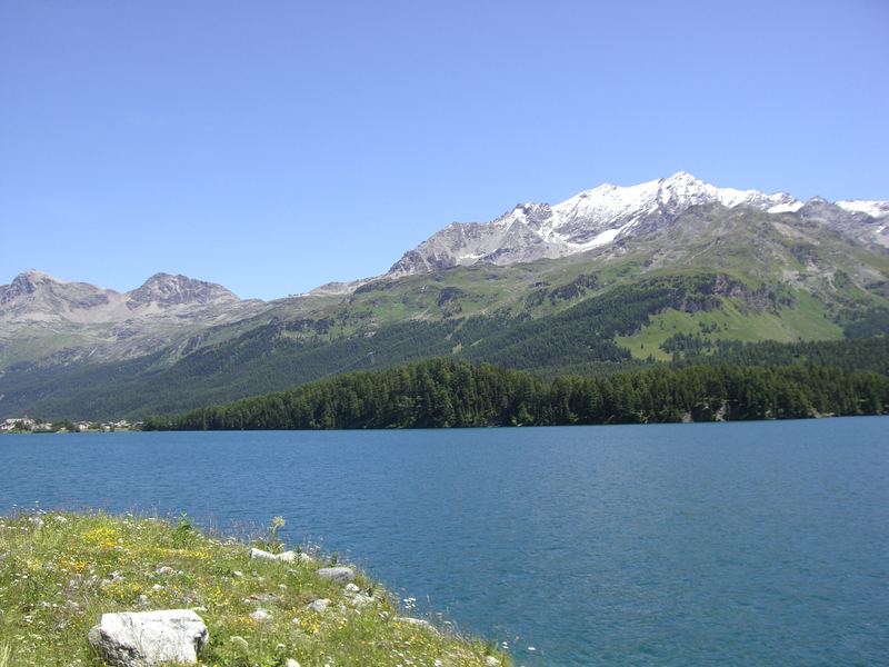 Silser-See bei St. Moritz