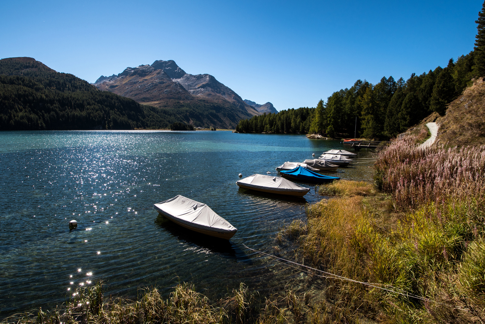 Silser See, Piz La Margna