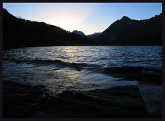 Silsersee: Bald wird er von einer Eisdecke bedeckt sein