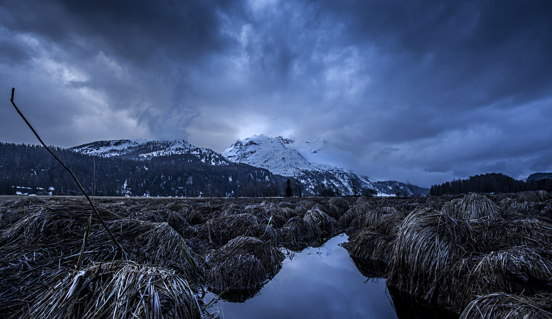 Silsersee by Night