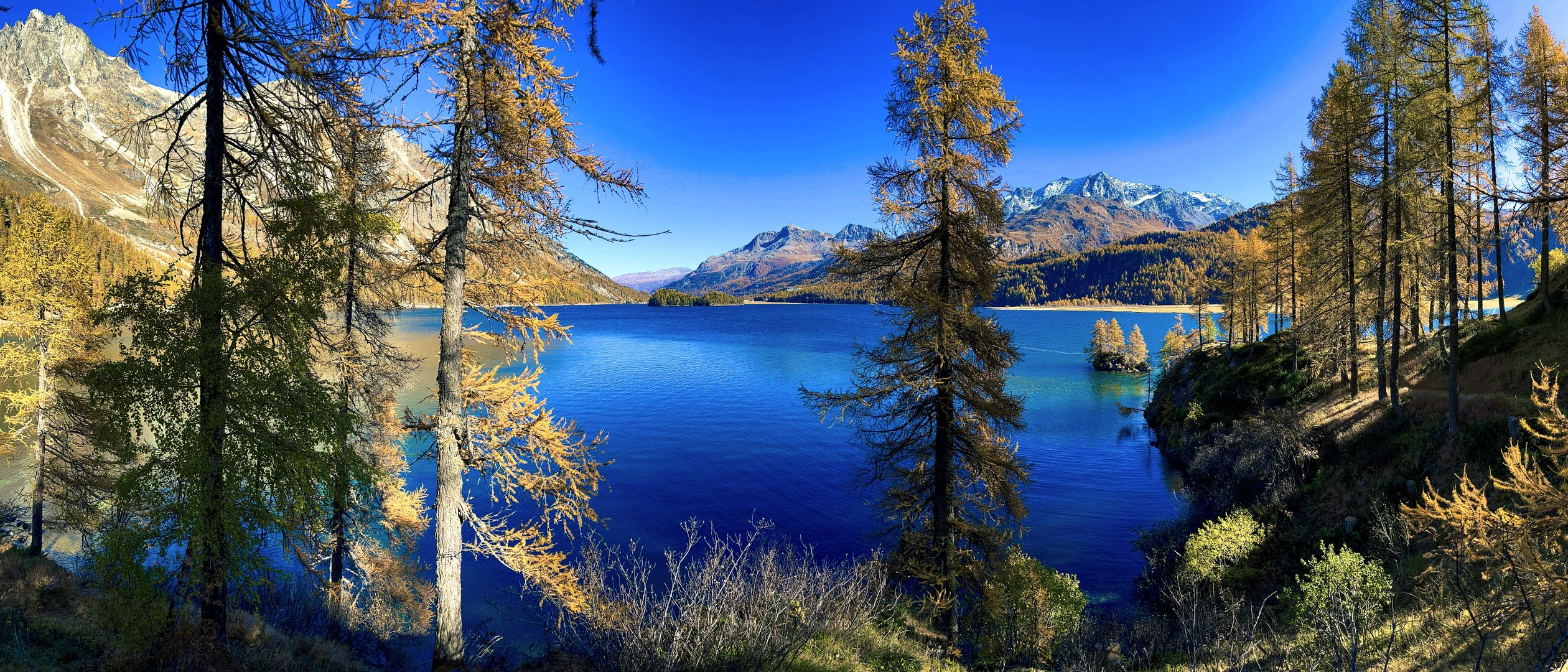 Silsersee - Herbst im Engadin