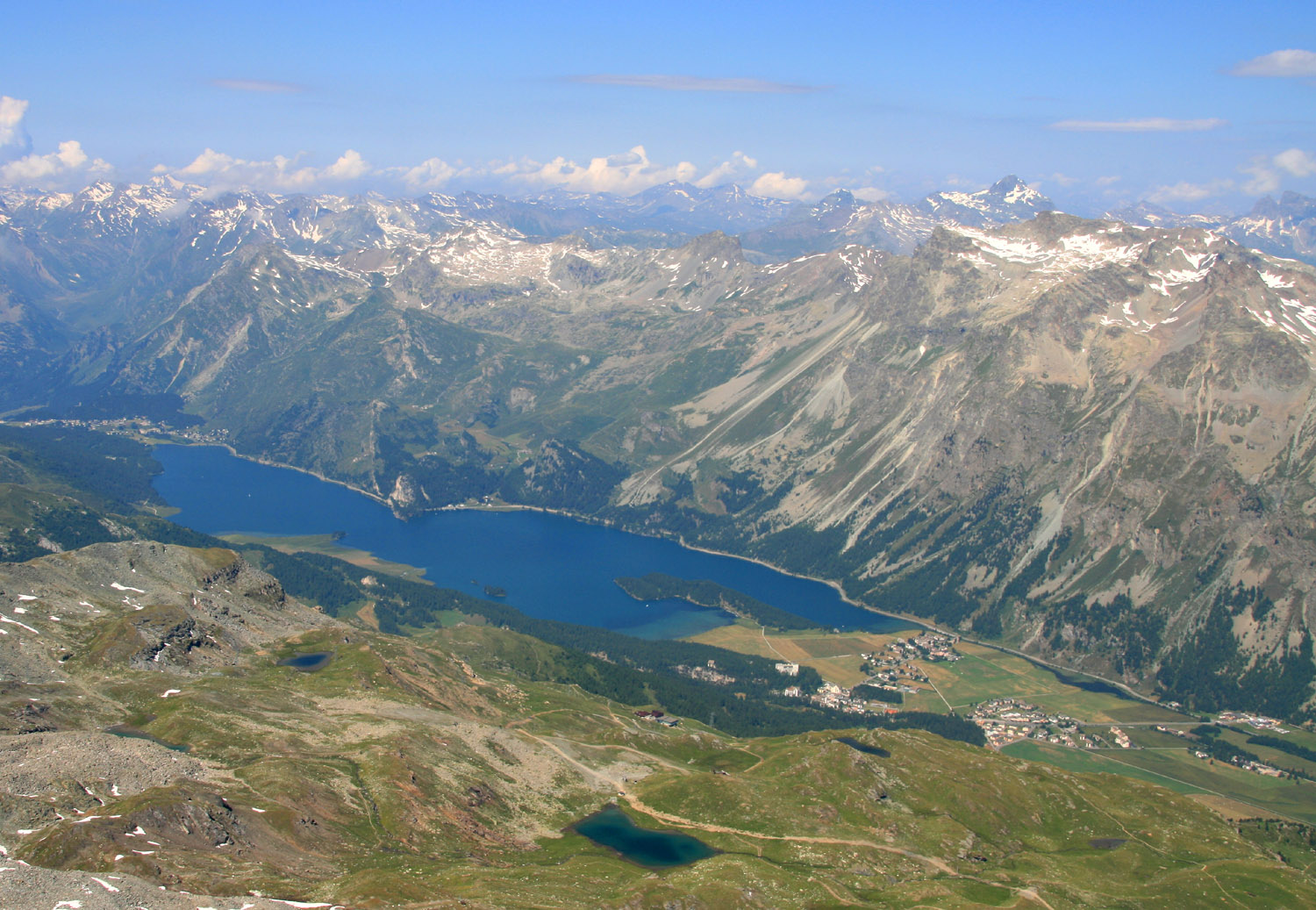 Silsersee im Oberengadin