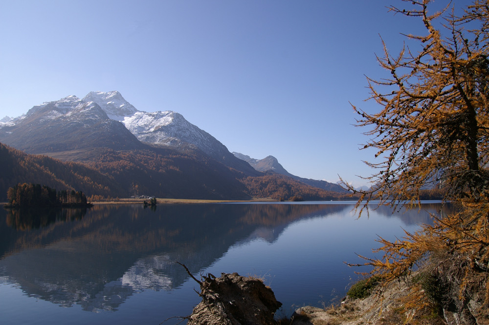 Silsersee im Oktober