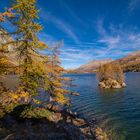 Silsersee mit Insel