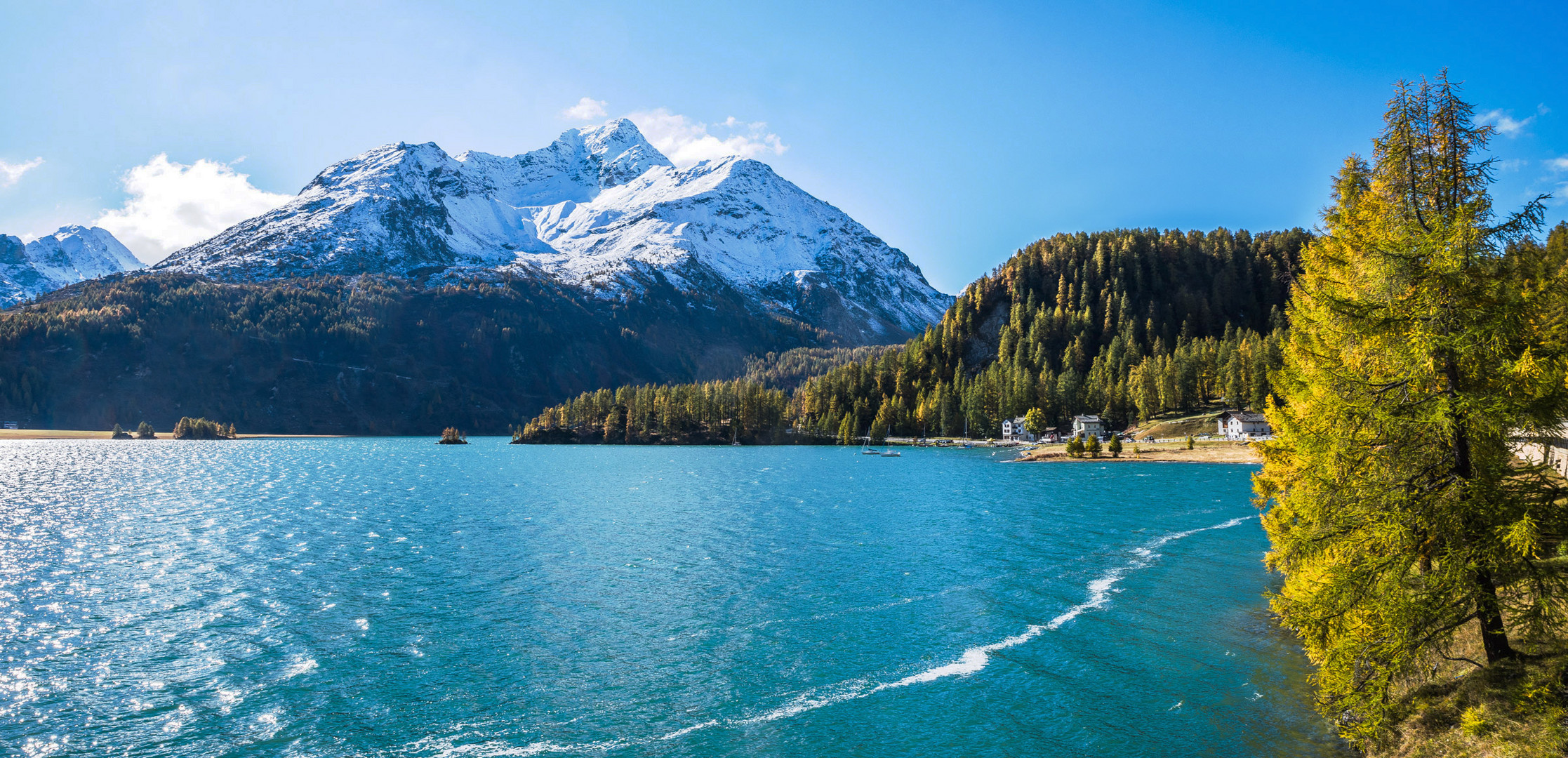 Silsersee mit Plaun da Lej