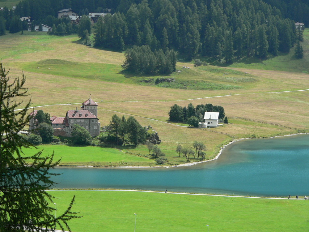 Silvaplana Foto & Bild landschaft, bach, fluss & see, see, teich
