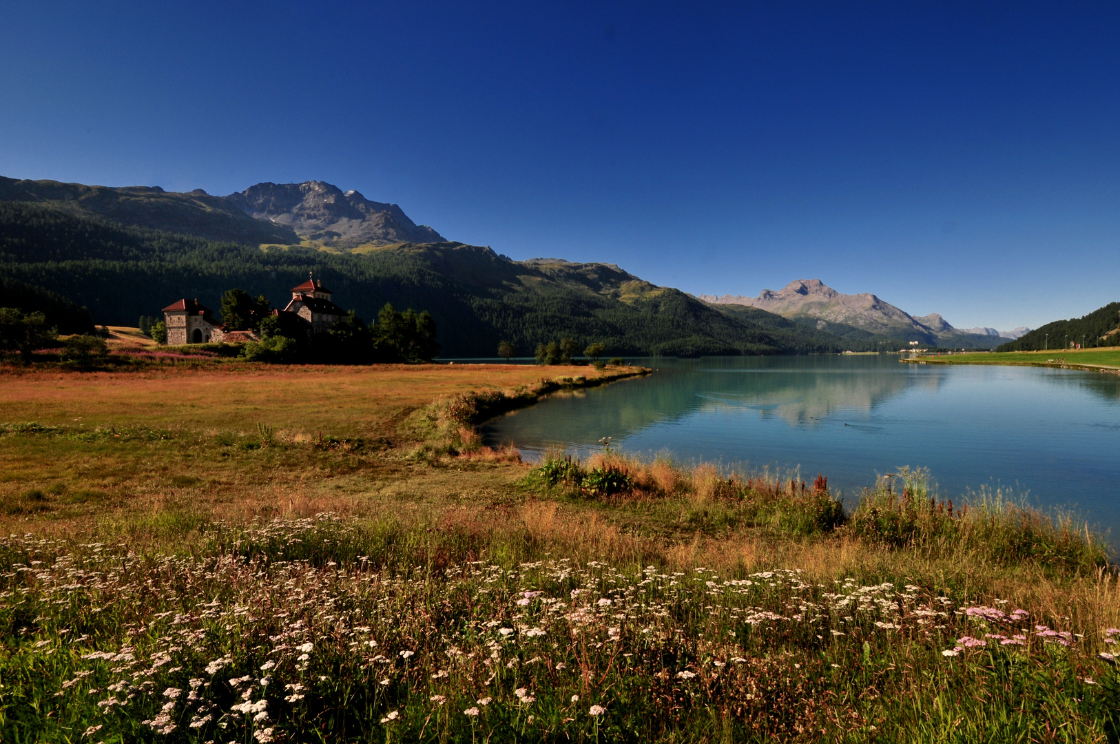 Silvaplanersee Engadin Bündnerland