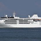 Silver Wind an der Alten Liebe Cuxhaven