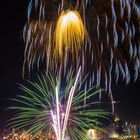 Silversterfeuerwerk 2013/14 hamburger Hafen