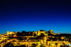 Silves bei Nacht