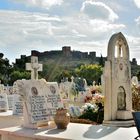 Silves_Friedhof und Blick auf die Burg