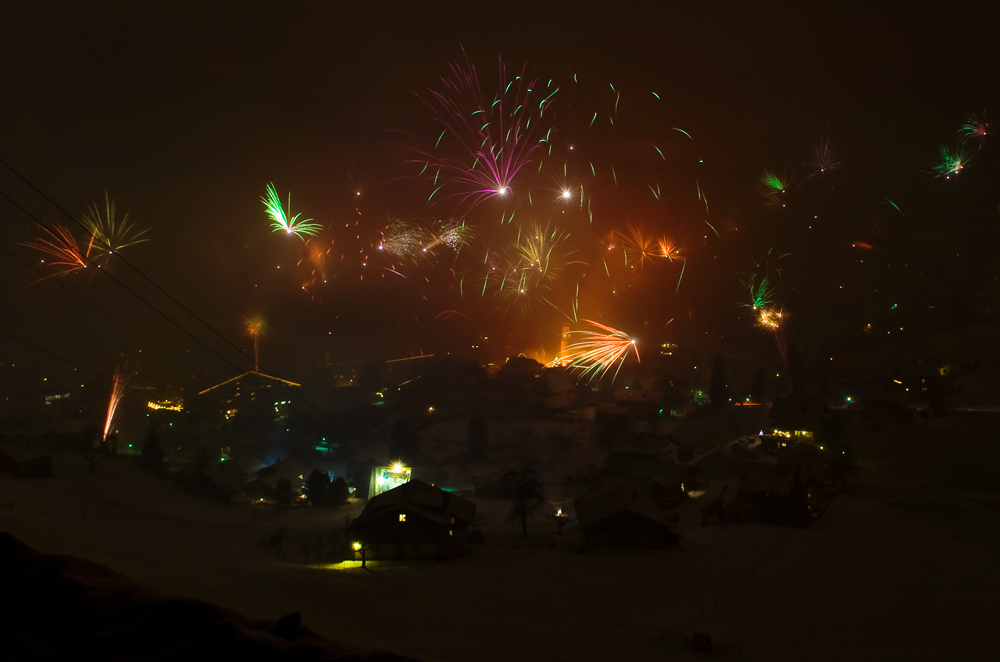 Silvester 09 in Schruns, Montafon