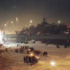 Silvester 2001 in Dresden