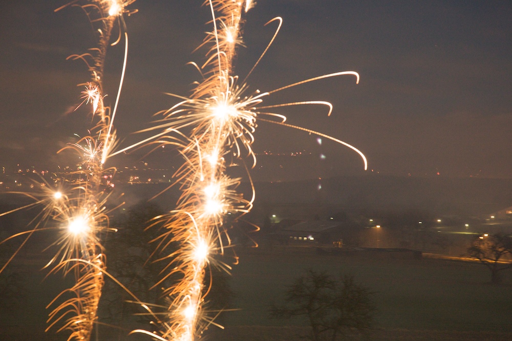 Silvester 2009 - 31.12.2009 - Nah und Fern Raketen