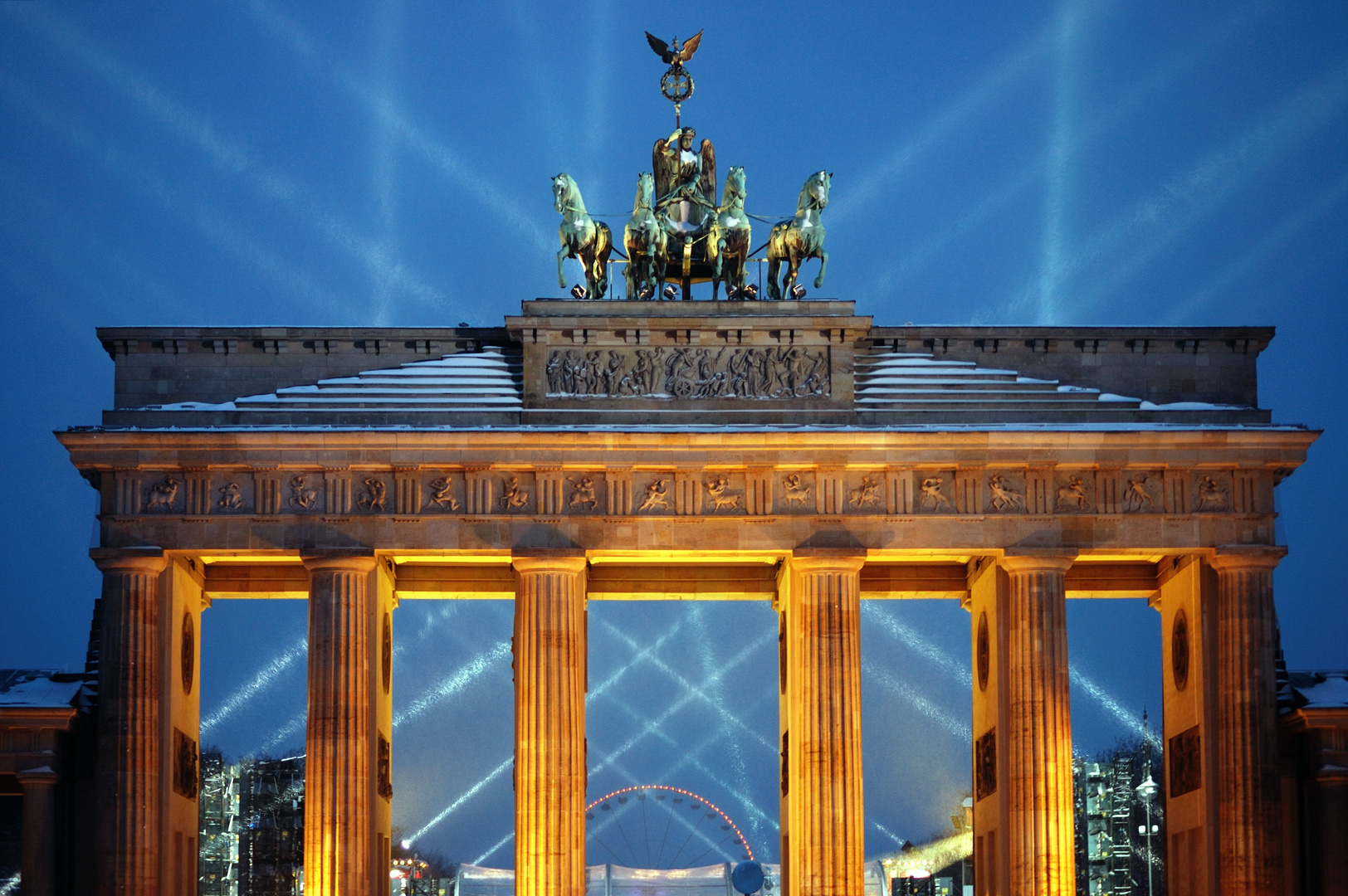 Silvester 2010 am Brandenburger Tor Foto &amp; Bild | architektur