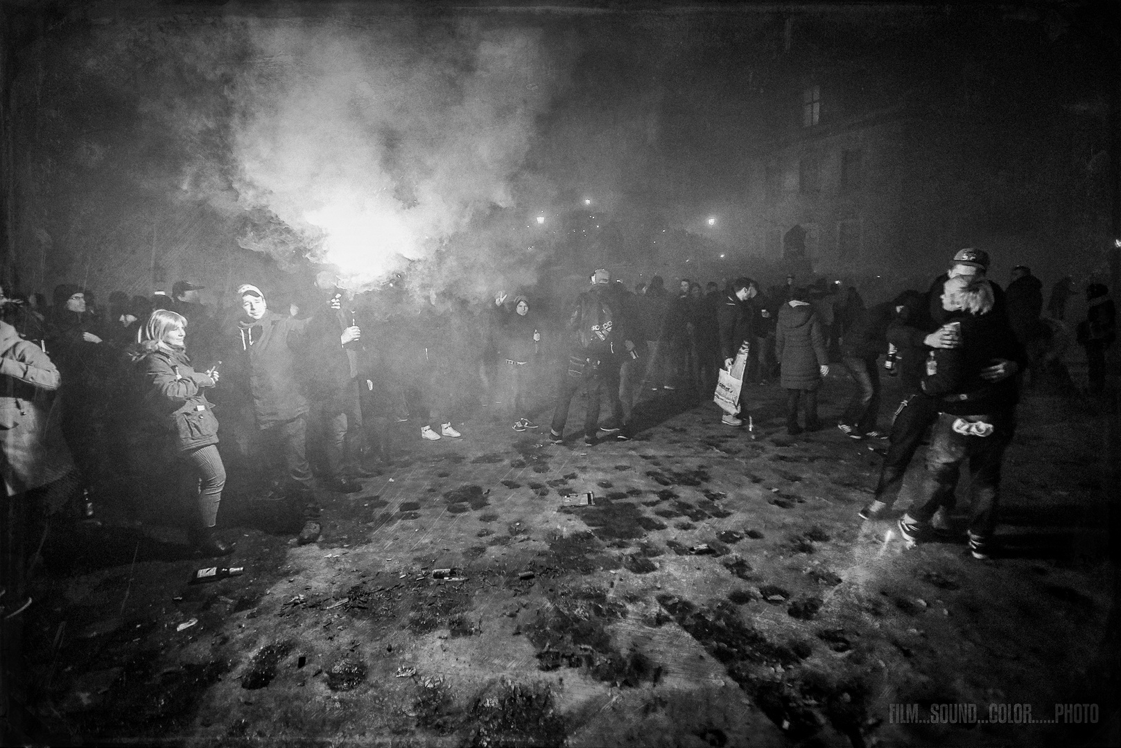 Silvester 2014 in Dresden