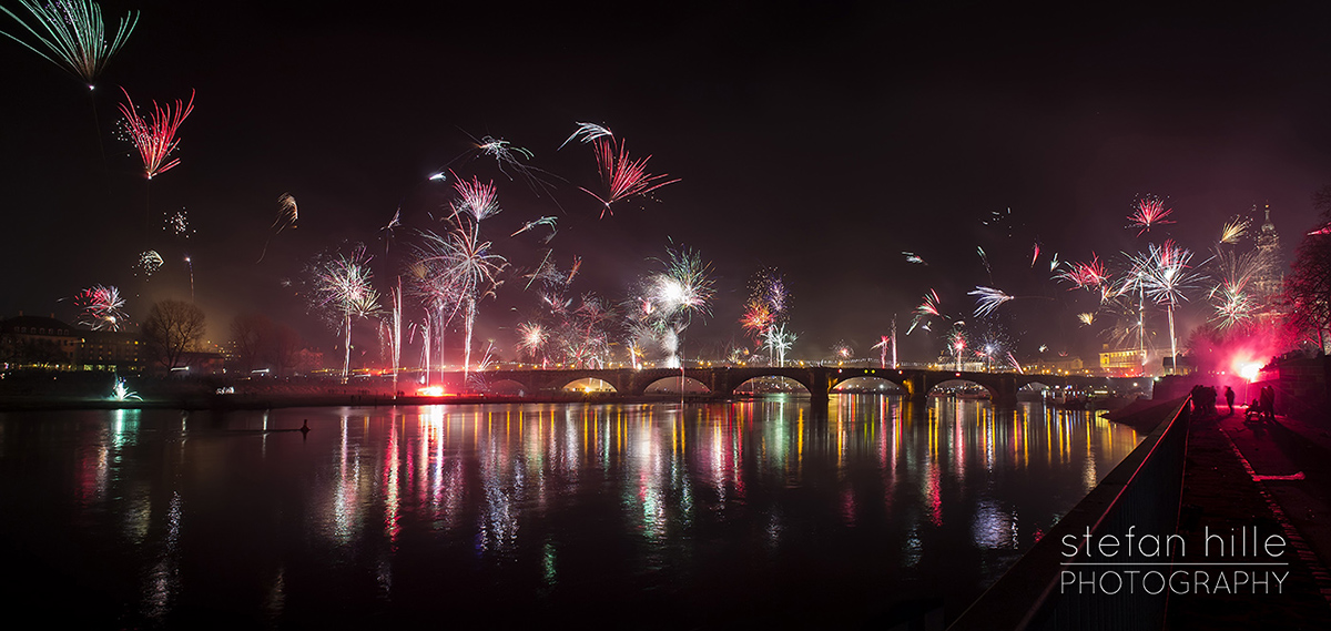 Silvester 2014 in Dresden