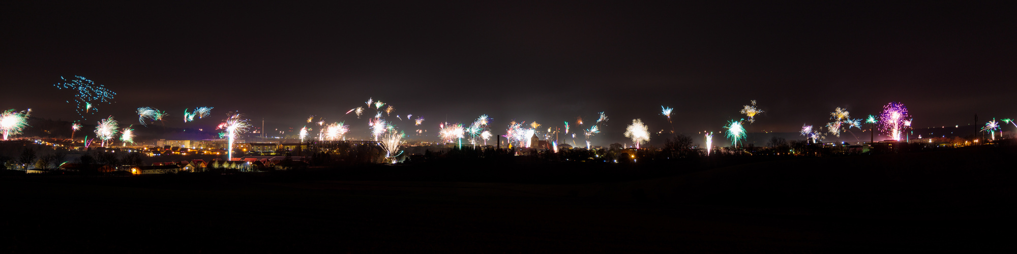 Silvester 2022 Teterow - Panorama