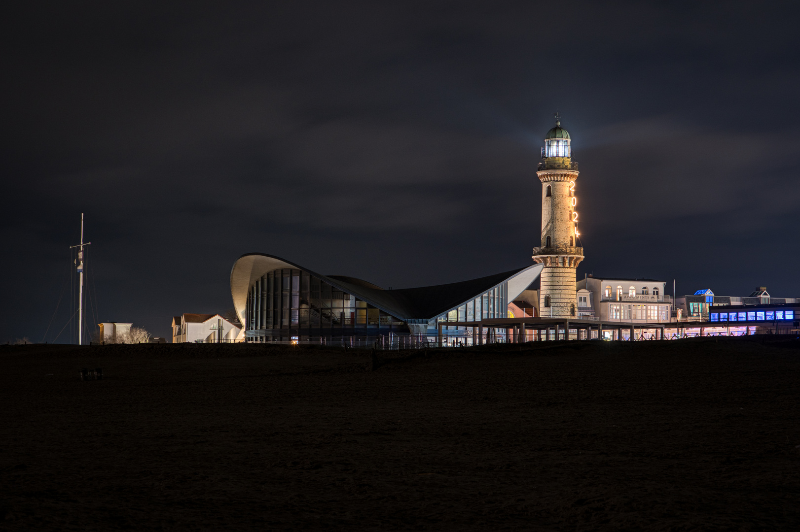 Silvester 2023-24 in Warnemünde