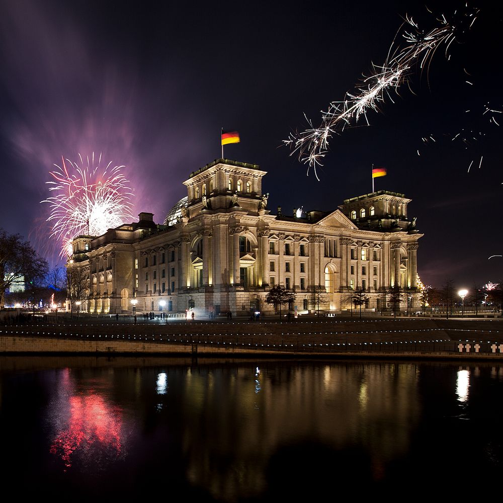 Silvester am Reichstag