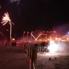 Silvester an der Küste