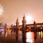 Silvester an der Oberbaumbrücke