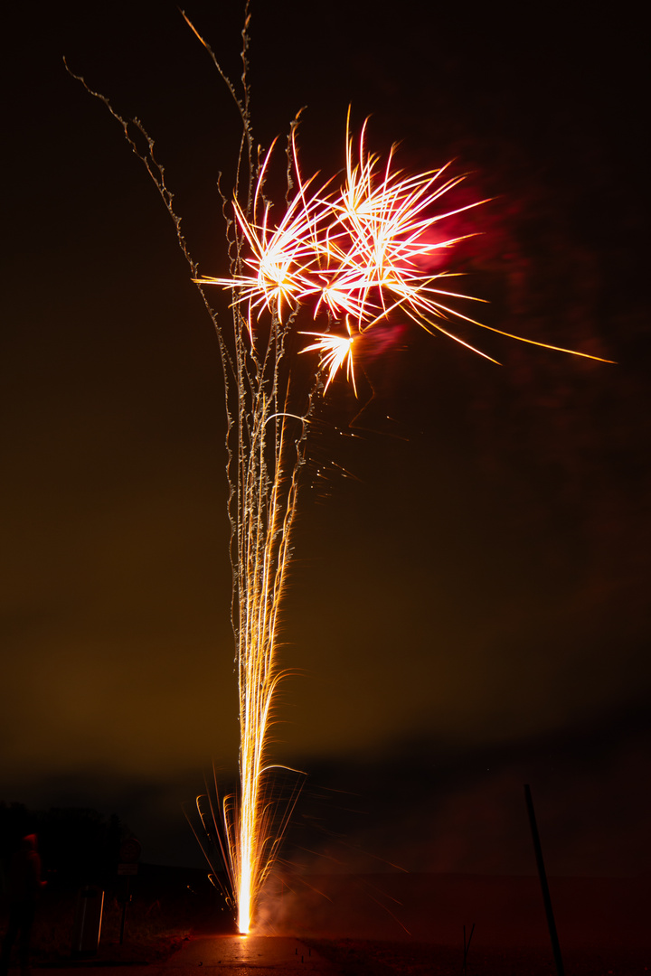 Silvester auf dem Hügel