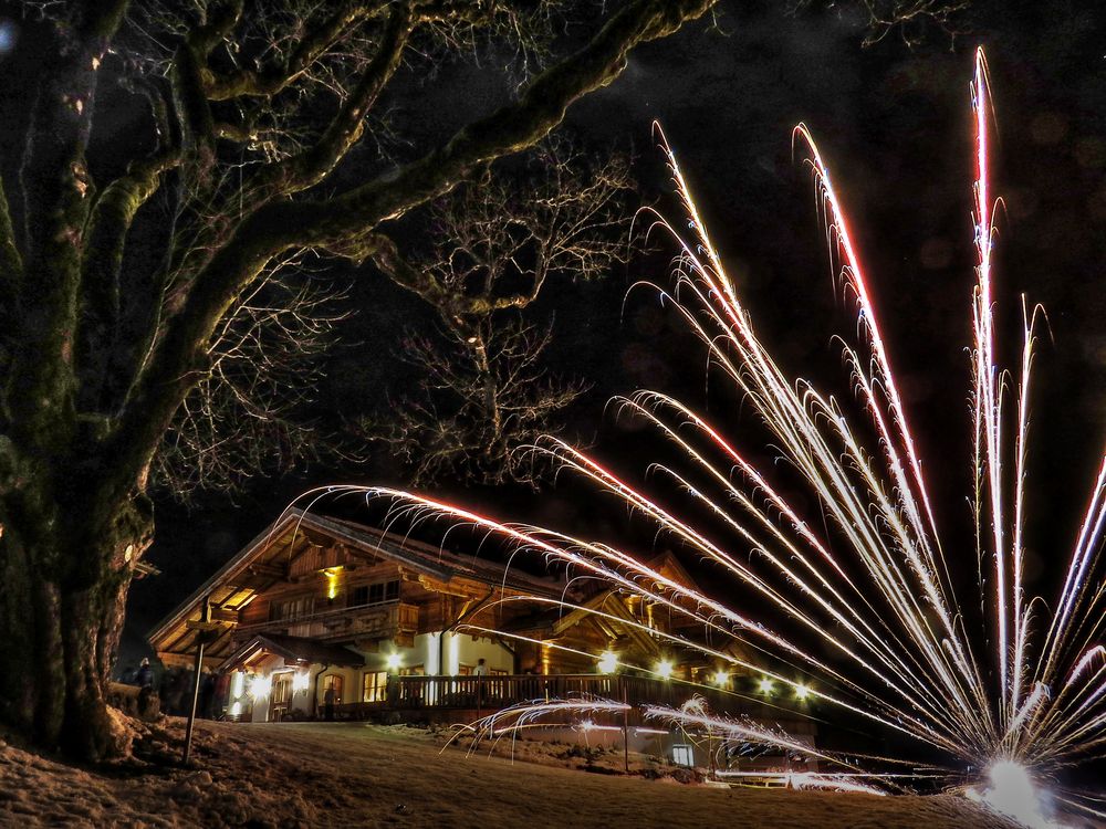 Silvester auf der Alm