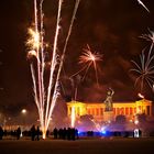 Silvester auf der Theresienwiese, München