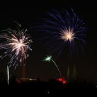 Silvester-Blick auf Bremen