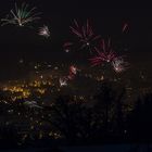 Silvester-Feuerwerk 2014 in Hedingen