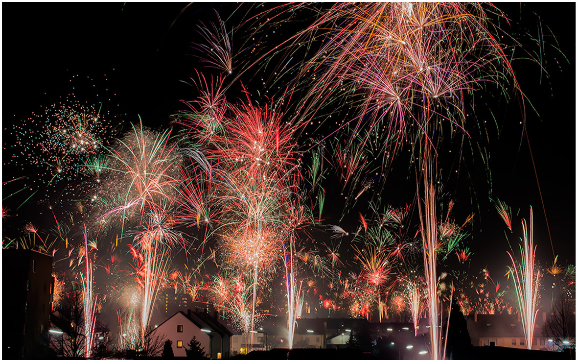 Silvester-Feuerwerk