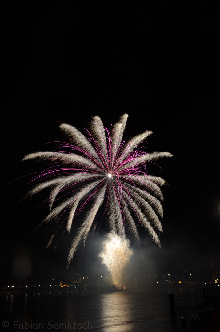 Silvester Feuerwerk Basel 2