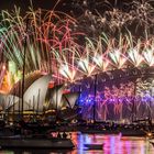 Silvester-Feuerwerk in Sydney
