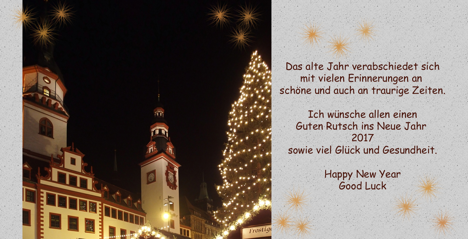 Silvester Guten Rutsch 2017