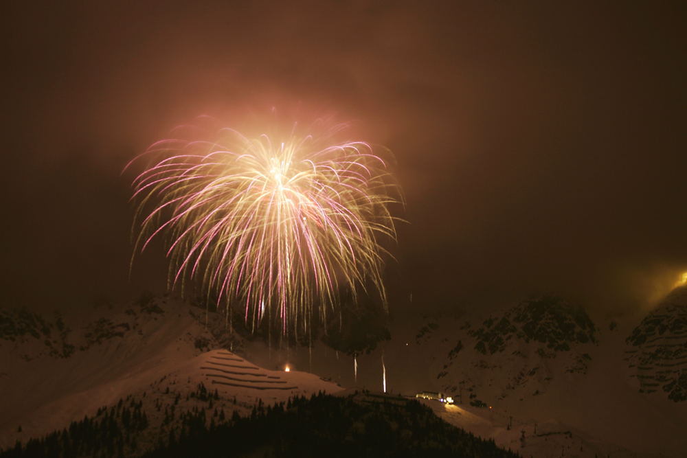 Silvester in den Bergen