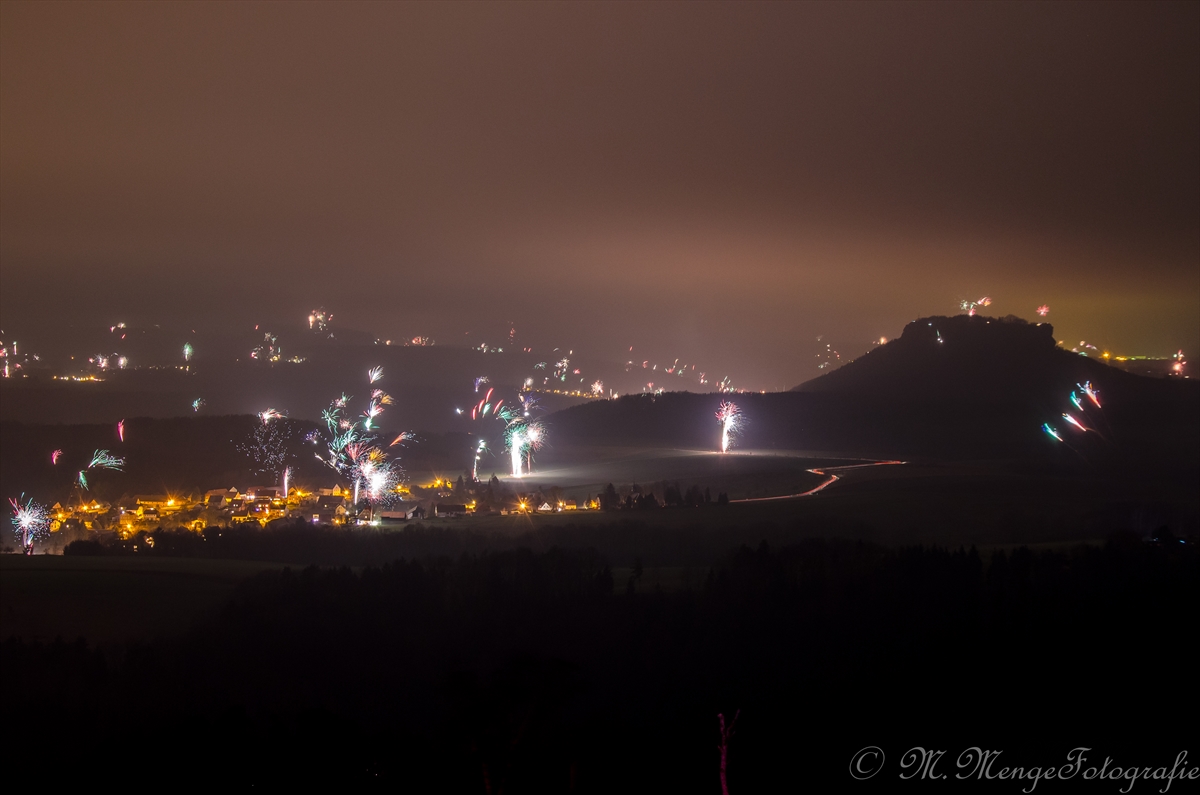 Silvester in der Sächsischen Schweiz