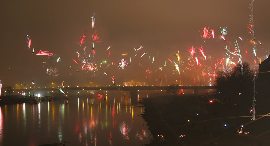 Silvester in Dresden