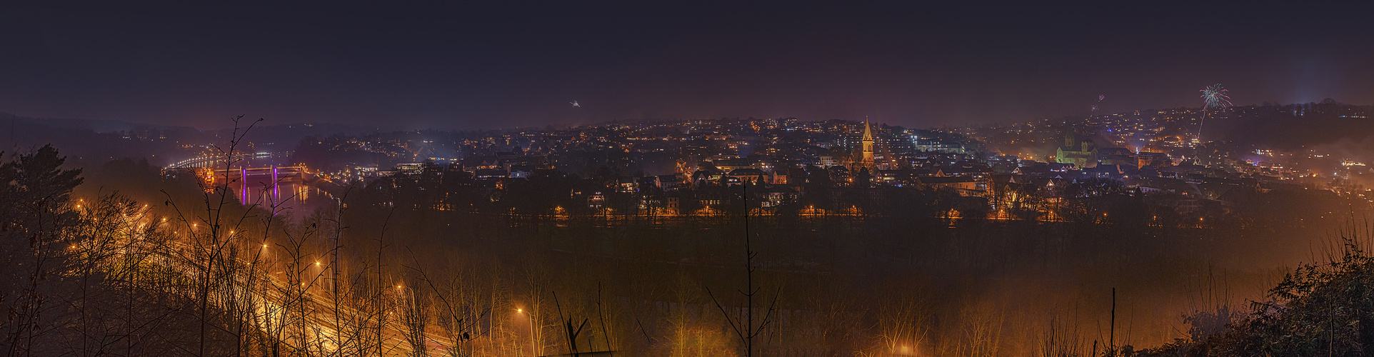 Silvester in Essen Werden