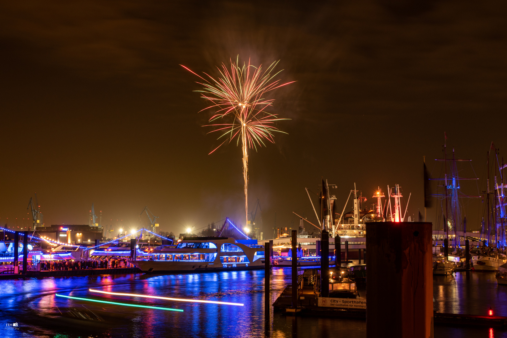 Silvester in Hamburg