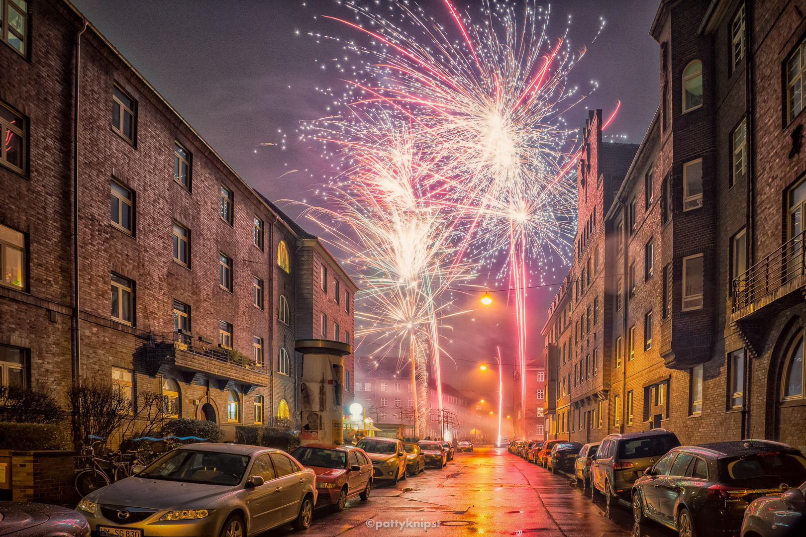 Silvester in Hannovers Südstadt 