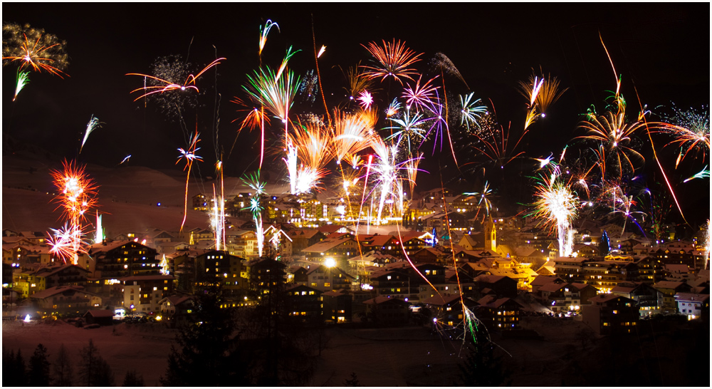 Silvester in Serfaus, Tirol