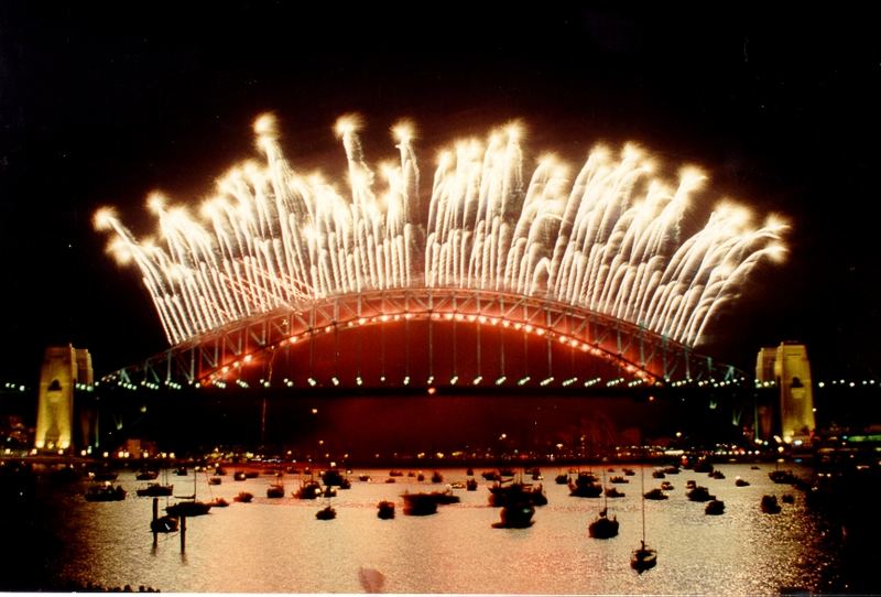 Silvester in Sydney - Schöner kann kein Feuerwerk sein.